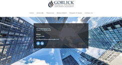 Desktop Screenshot of gorlickfinancialstrategies.com